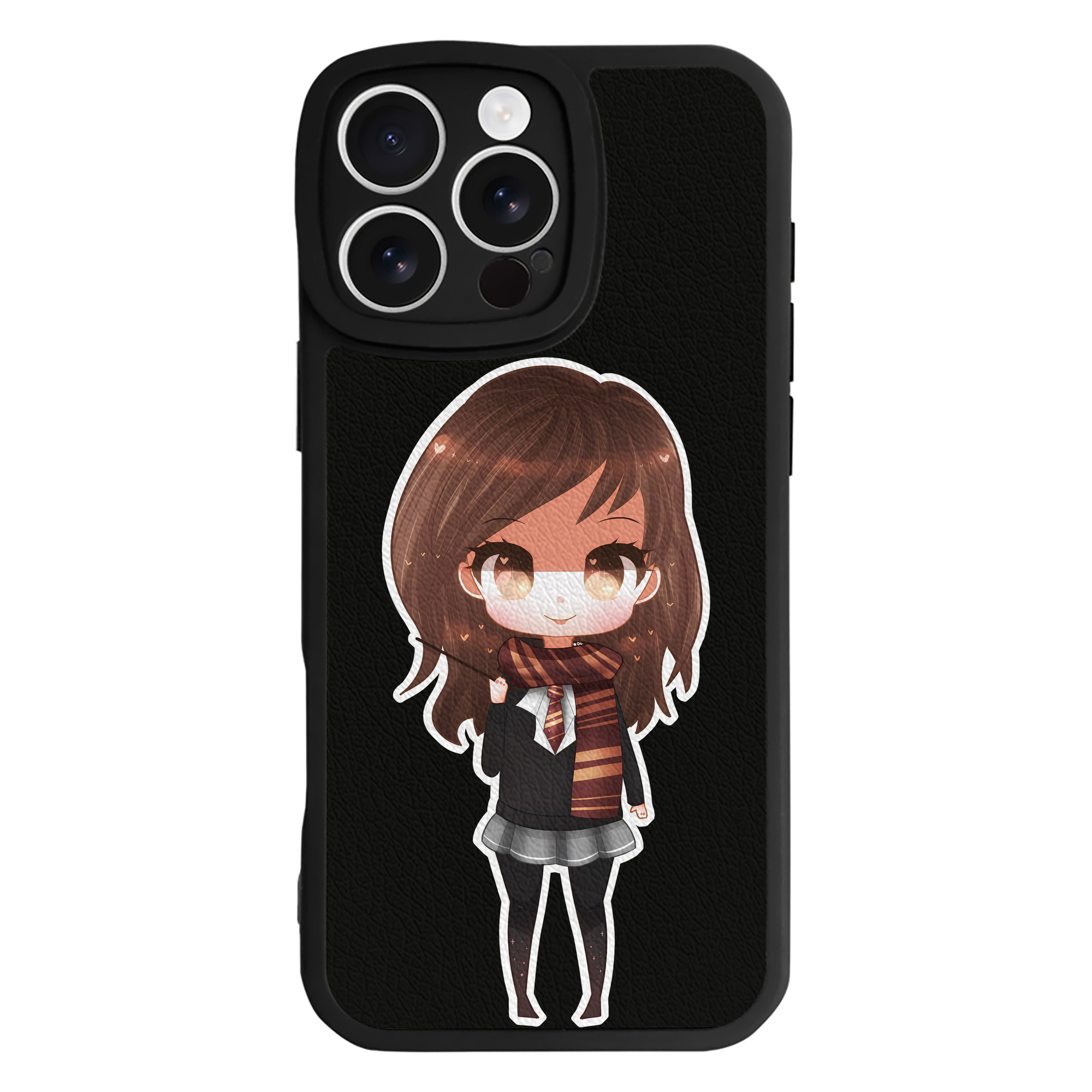 （画像用） Harry Potter ハリー・ポッターシリーズ 【iPhone 16シリーズ対応】シリコンスマホケース（レザー調） 材質：シリコン